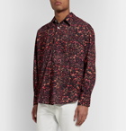 Our Legacy - Coco Printed Cotton-Corduroy Shirt - Red