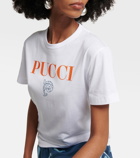 Pucci Printed cotton T-shirt