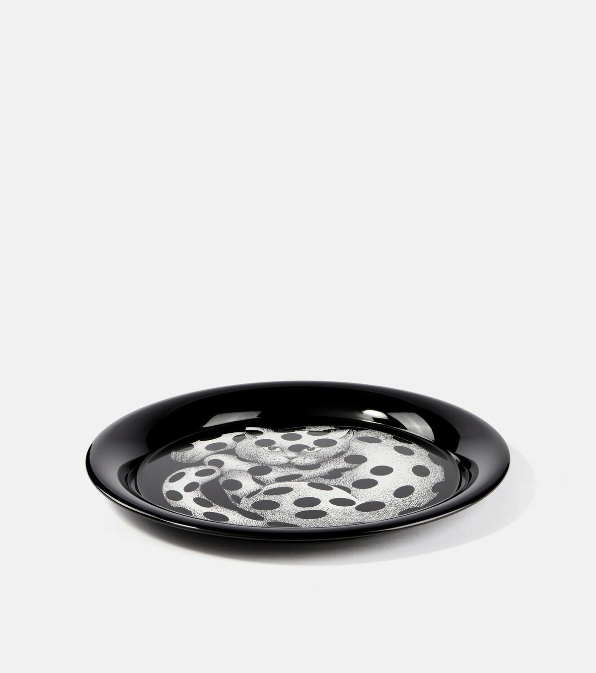 Fornasetti High Fidelity iron decorative tray