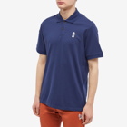 Air Jordan x Eastside Golf Polo Shirt in Midnight Navy/Burnt Sunrise/White