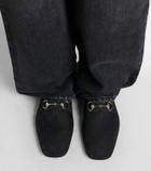 Gucci Horsebit GG Canvas loafers