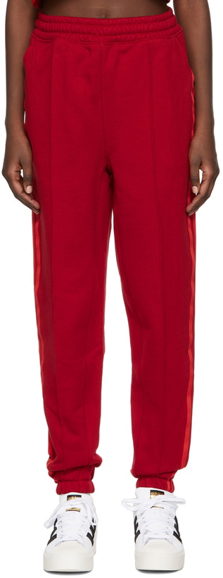 Photo: adidas x IVY PARK Red Cotton Lounge Pants