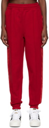 adidas x IVY PARK Red Cotton Lounge Pants