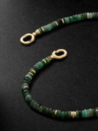 M.Cohen - Shine 18-Karat Gold, Emerald and Diamond Bracelet - Green