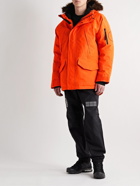 The North Face - Expedition McMurdo Faux Fur-Trimmed DryVent Hooded Down Parka - Orange