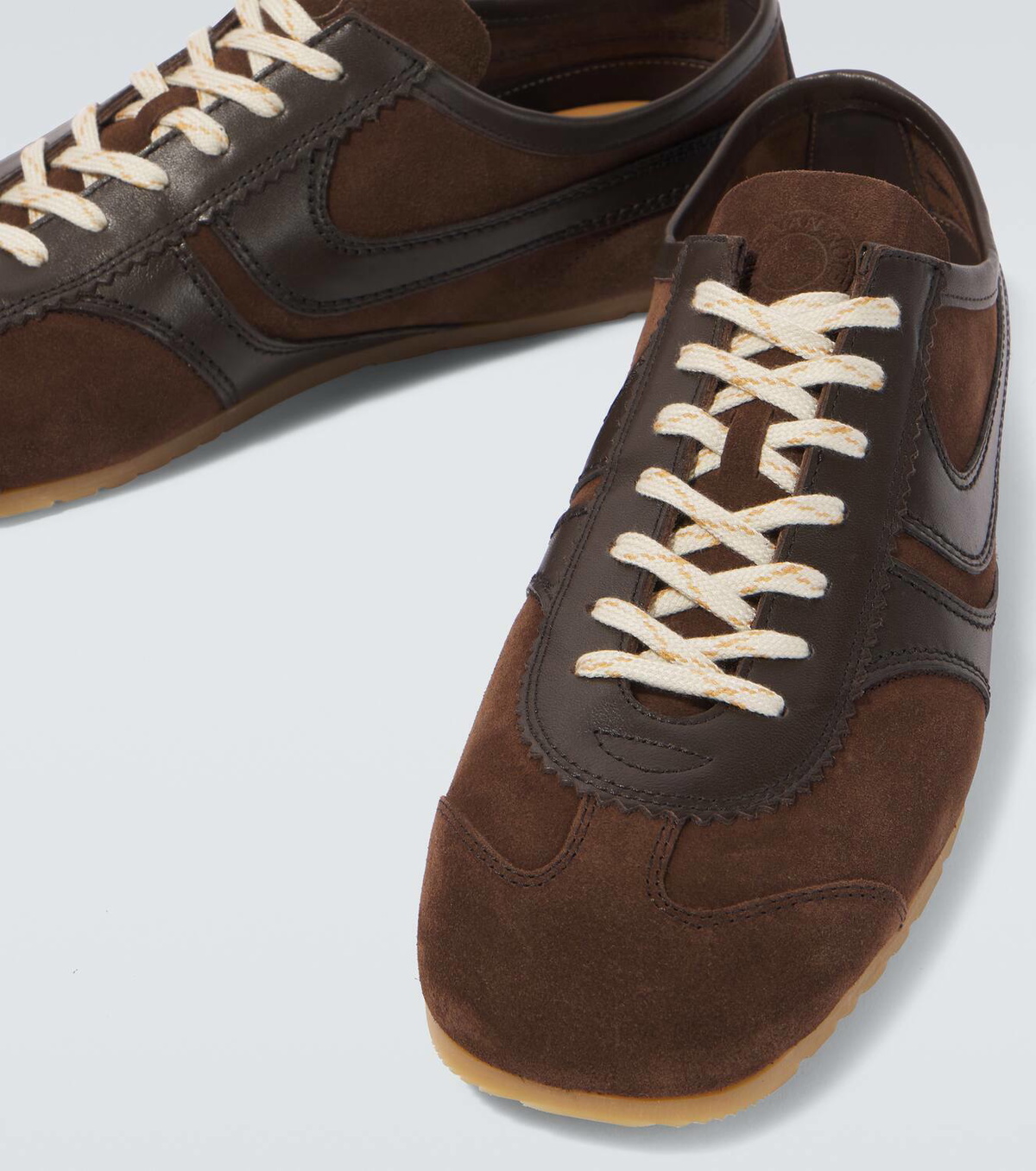 Dries Van Noten Suede low-top sneakers