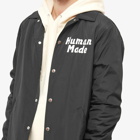 Human Made Men's Printed Coach Jacket in Black