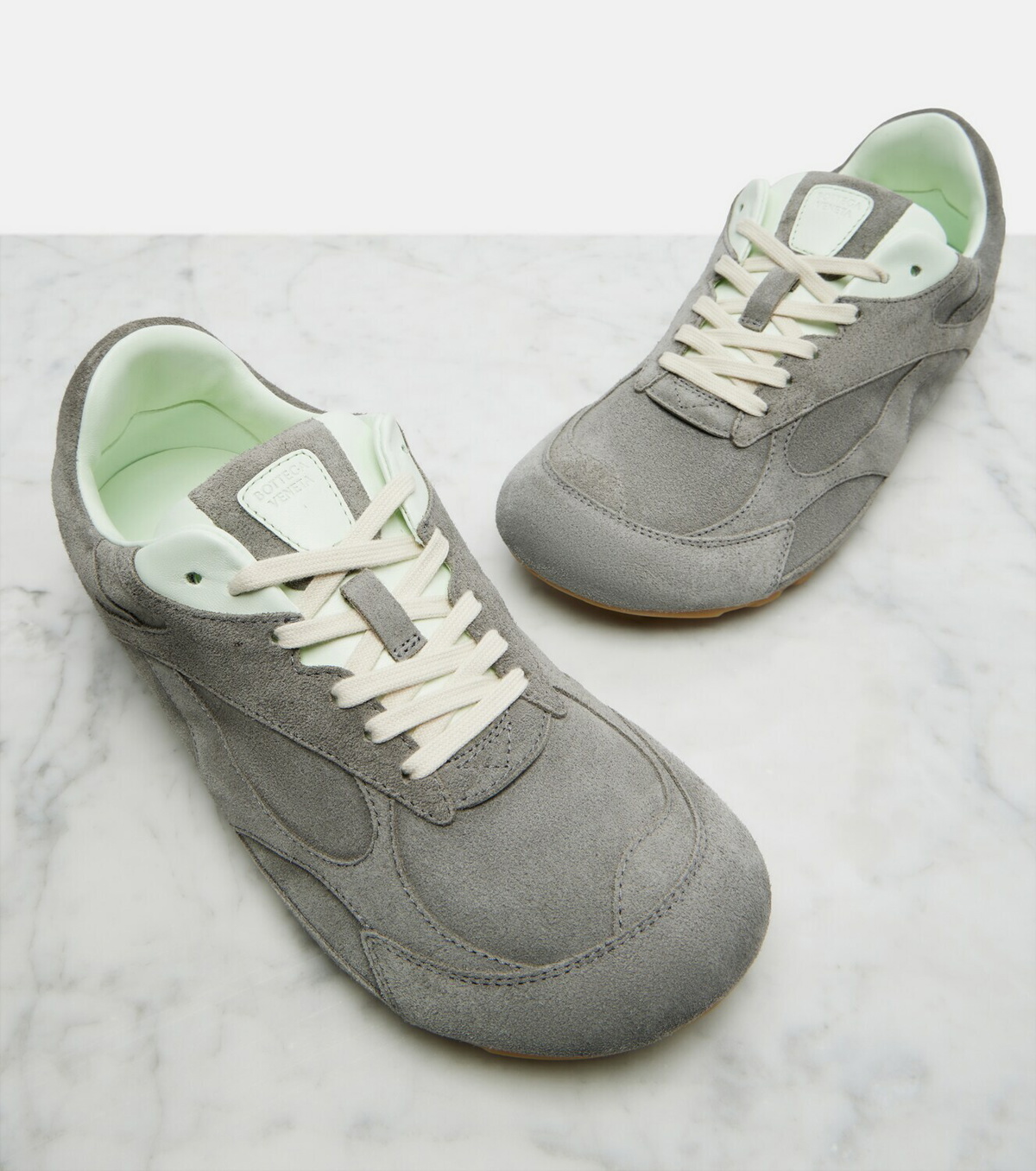 Bottega Veneta Orbit Flash suede sneakers