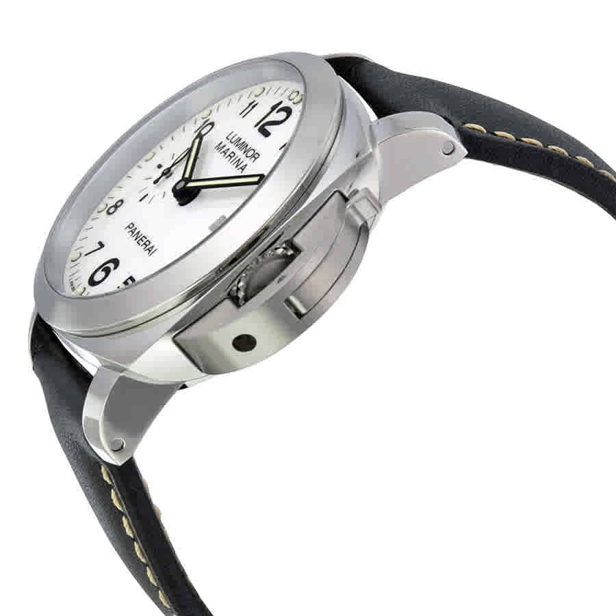 Panerai Luminor 1950 Automatic White Dial Mens Watch PAM00499