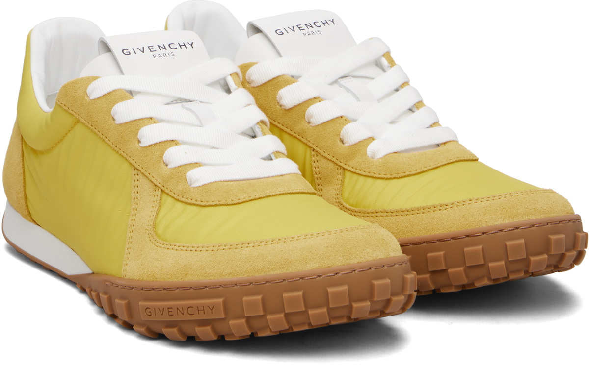 Givenchy Yellow Glide Runner Sneakers