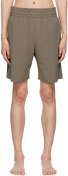 Acne Studios Taupe Drawstring Swim Shorts