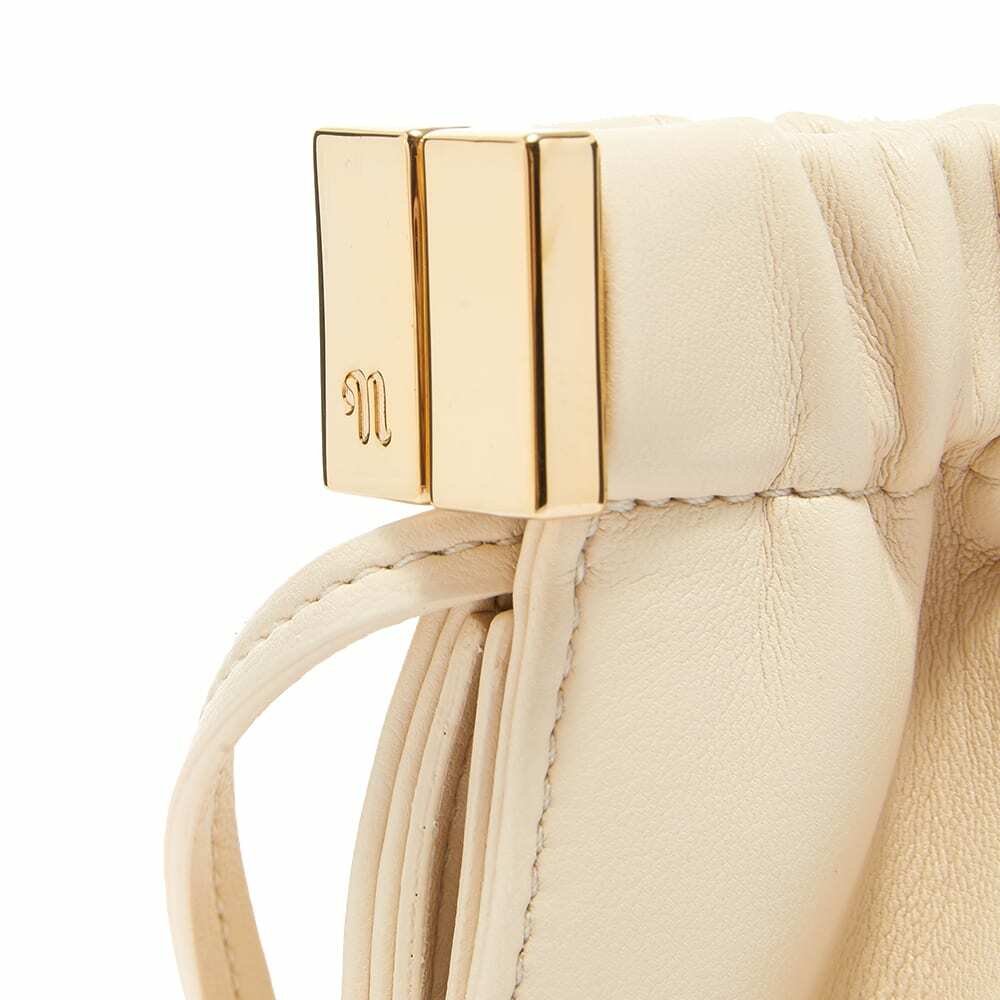 Nanushka Women's The Bar Mini Clutch Bag in Cream