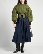 A. w.a. k.e. Mode Womens Jacket Military in Green