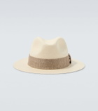 Kiton Straw fedora