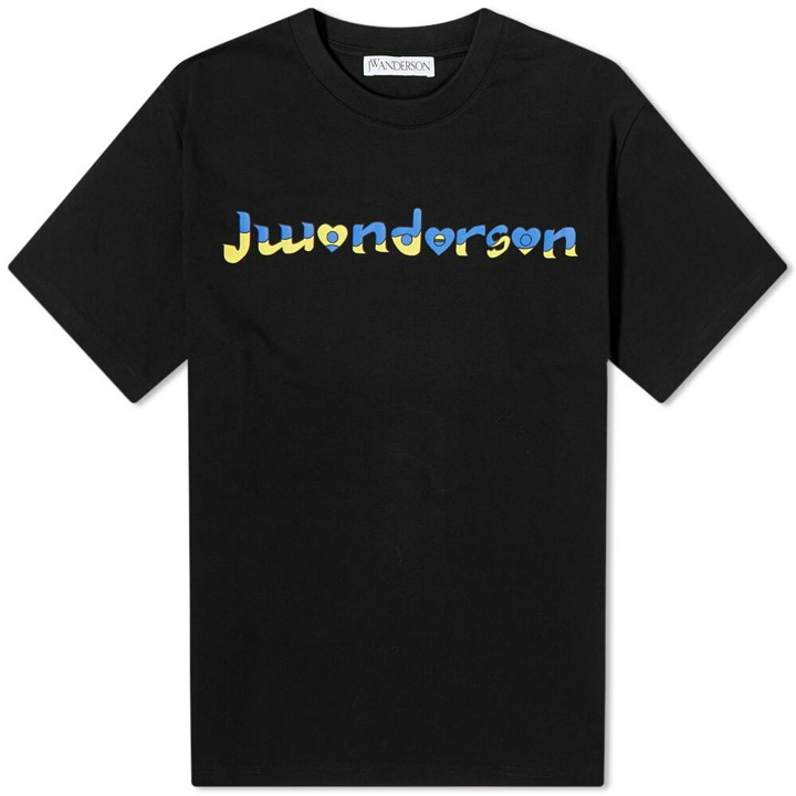 Photo: JW Anderson Women's x Run Hany Logo T-Shirt in Black