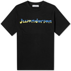 JW Anderson Women's x Run Hany Logo T-Shirt in Black