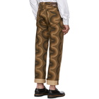 Dries Van Noten Brown Verner Panton Edition Pathard Jeans