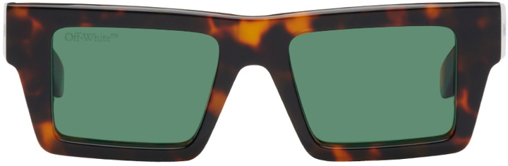 Photo: Off-White Tortoiseshell Nassau Sunglasses
