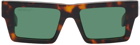Off-White Tortoiseshell Nassau Sunglasses