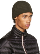 Salvatore Ferragamo Gray Wool Beanie