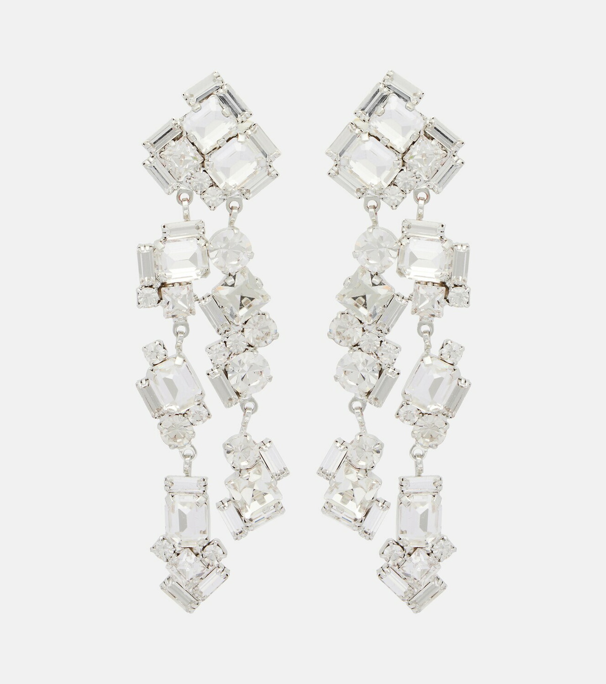 Magda Butrym Crystal-embellished drop earrings