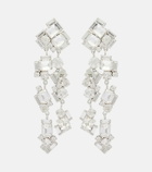 Magda Butrym Crystal-embellished drop earrings