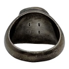 Guidi Silver Oval Ring
