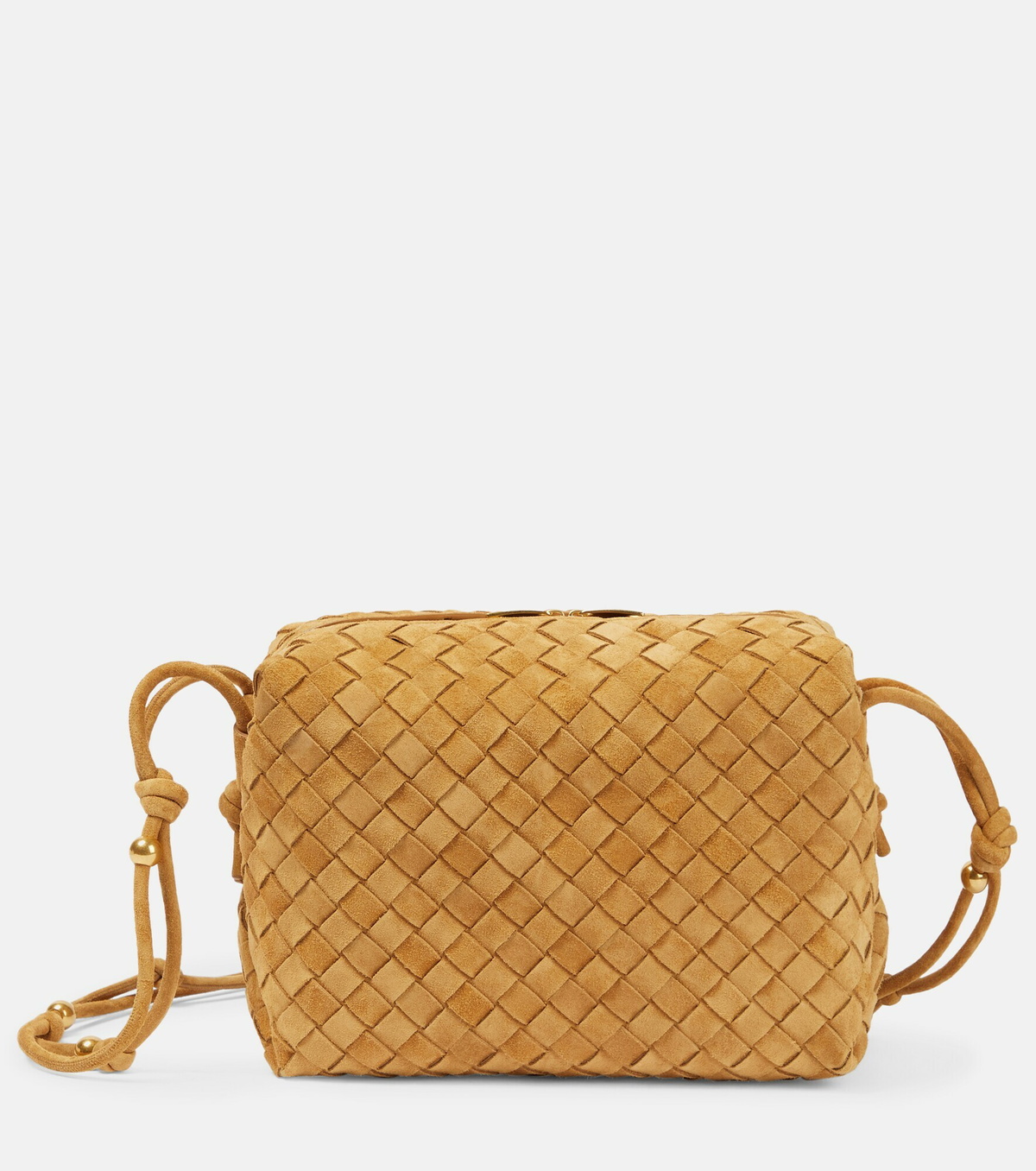 Bottega Veneta - Loop Small suede shoulder bag Bottega Veneta