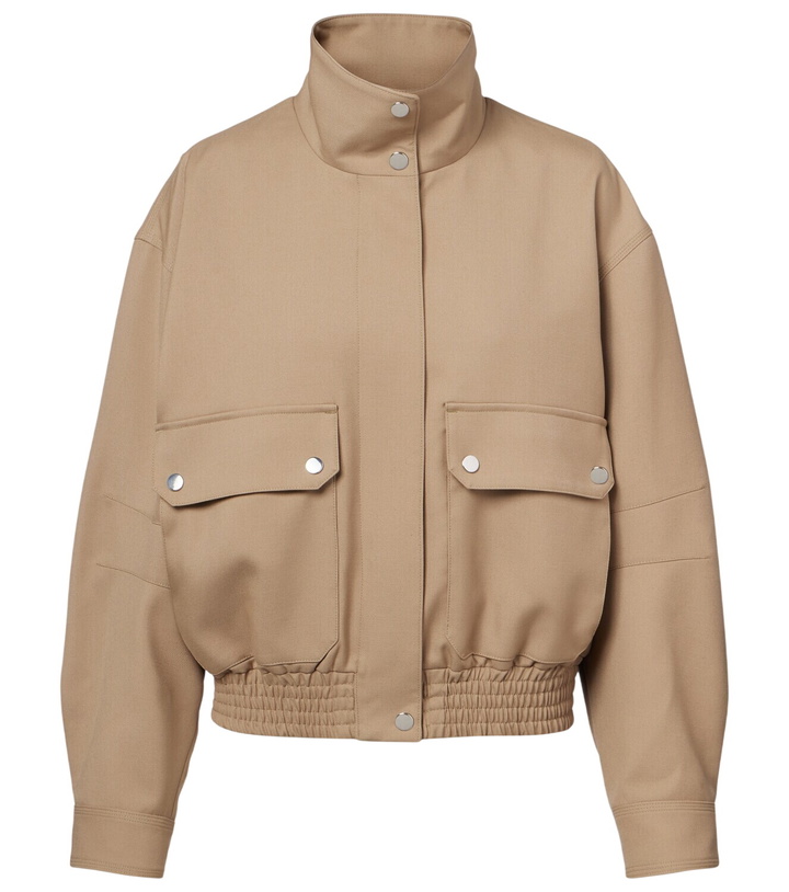 Photo: Proenza Schouler Aviva wool-blend gabardine jacket