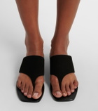 A.Emery Paton suede thong sandals