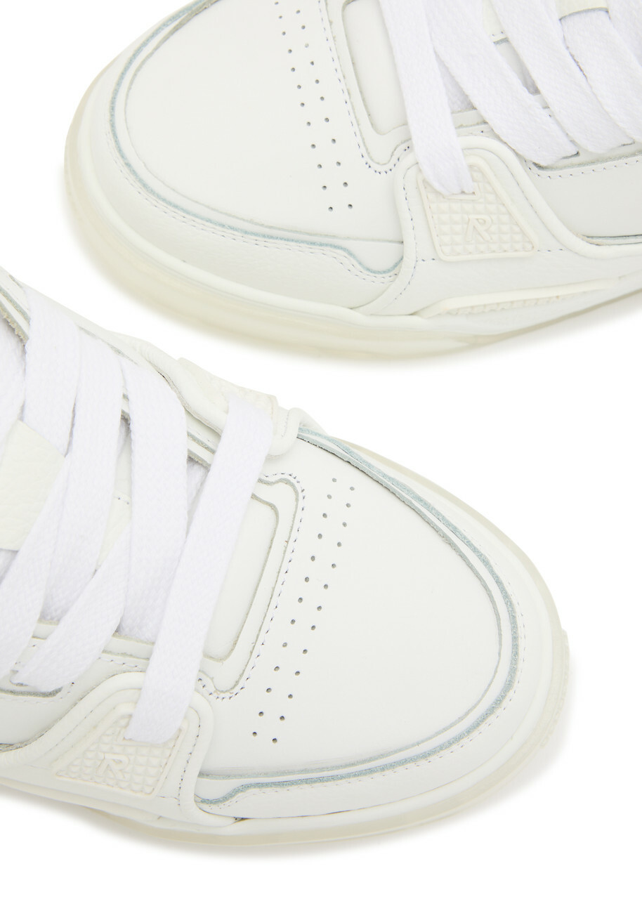 Represent Studio Panelled Leather Sneakers White
