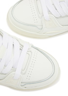 Represent Studio Panelled Leather Sneakers White