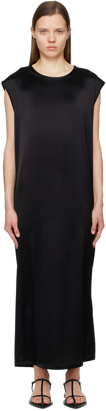 Photo: LESET Black Barb Minidress