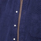 Gitman Vintage Men's Button Down Heavy Corduroy Shirt in Navy