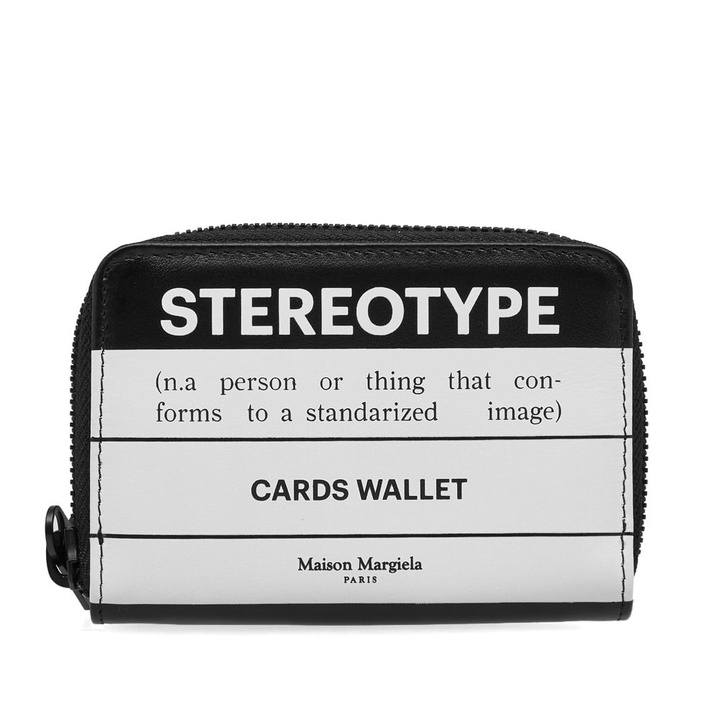 Photo: Maison Margiela 11 Stereotype Zip Card Wallet