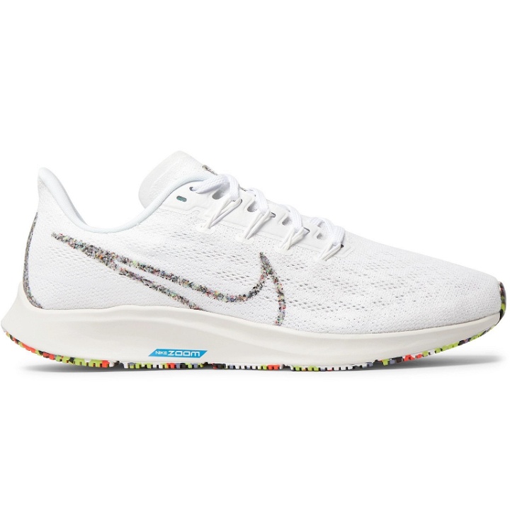 Photo: Nike Running - Air Zoom Pegasus 36 Mesh and Rubber Running Sneakers - White