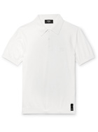 FENDI - Knitted Polo Shirt - White