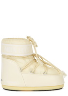 Moon Boot Icon Padded Nylon Snow Boots Cream 4244 (IT42 44 / UK9