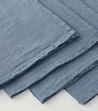 Once Milano Set of four linen napkins