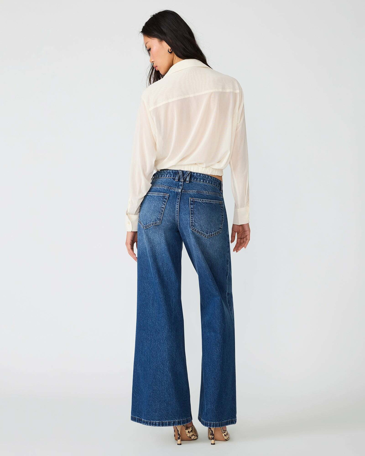 Steve Madden Sage Knit Top in Cream