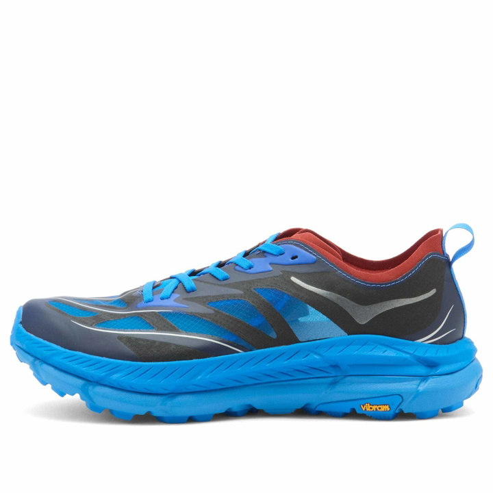 Photo: HOKA ONE ONE U Mafate Speed 4 Lite Sneaker in Electric Cobalt/Dry Chili