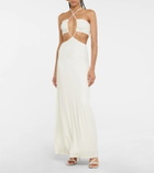 Zeynep Arçay Cutout jersey maxi dress