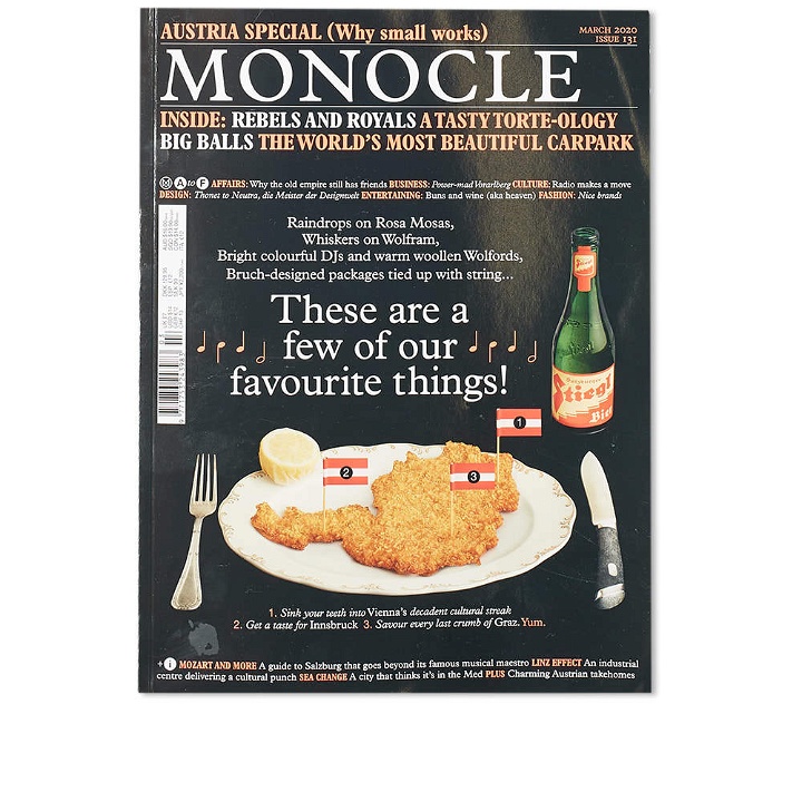 Photo: Monocle: Austria Special. Issue 131, February 20