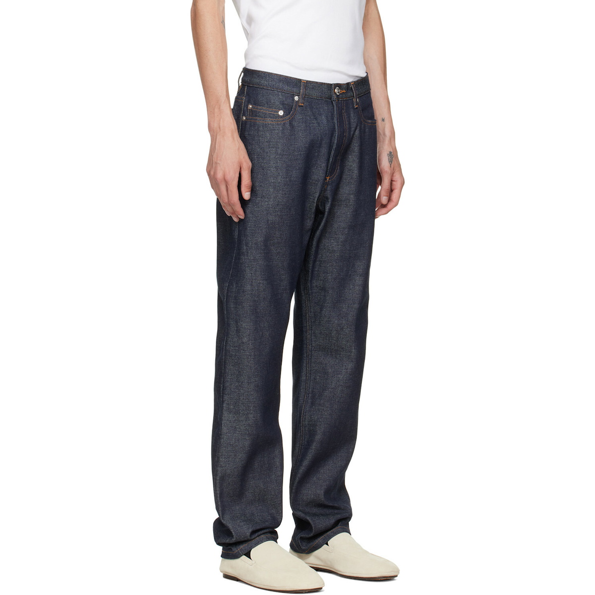 A.P.C. Navy New Standard Jeans