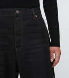 Balenciaga - Mid-rise wide-leg jeans
