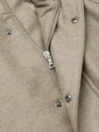 Auralee - Oversized Padded Wool Coat - Brown
