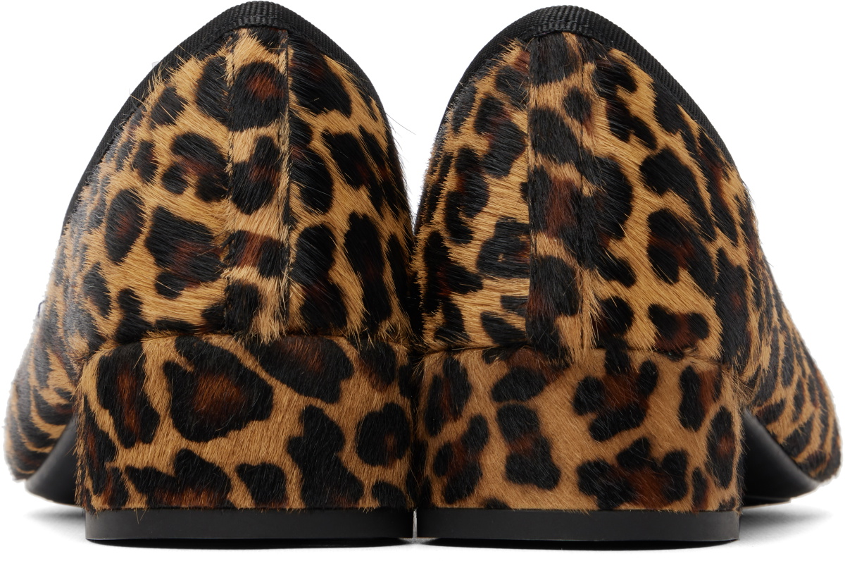 Repetto Brown Camille Rubber-Sole Heels