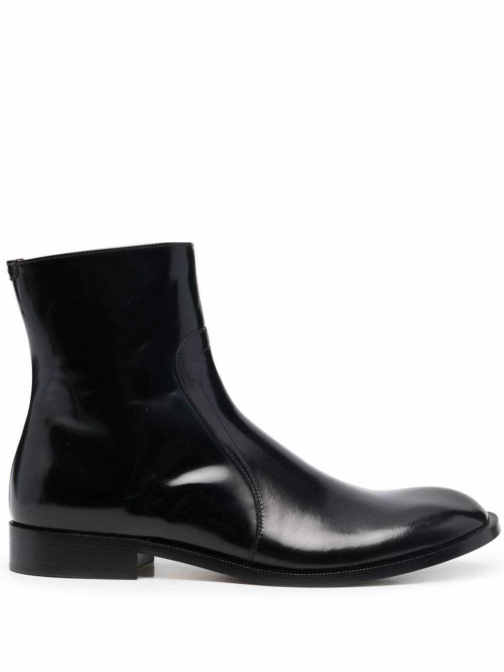 MAISON MARGIELA - Leather Ankle Boot Maison Margiela