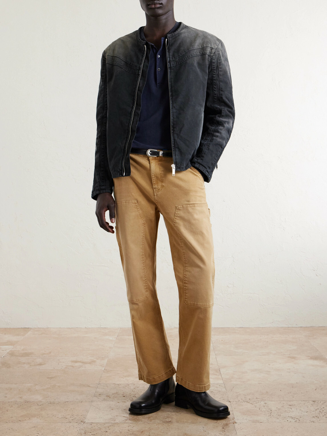 424 - Tokyo Cotton-Canvas Jacket - Black