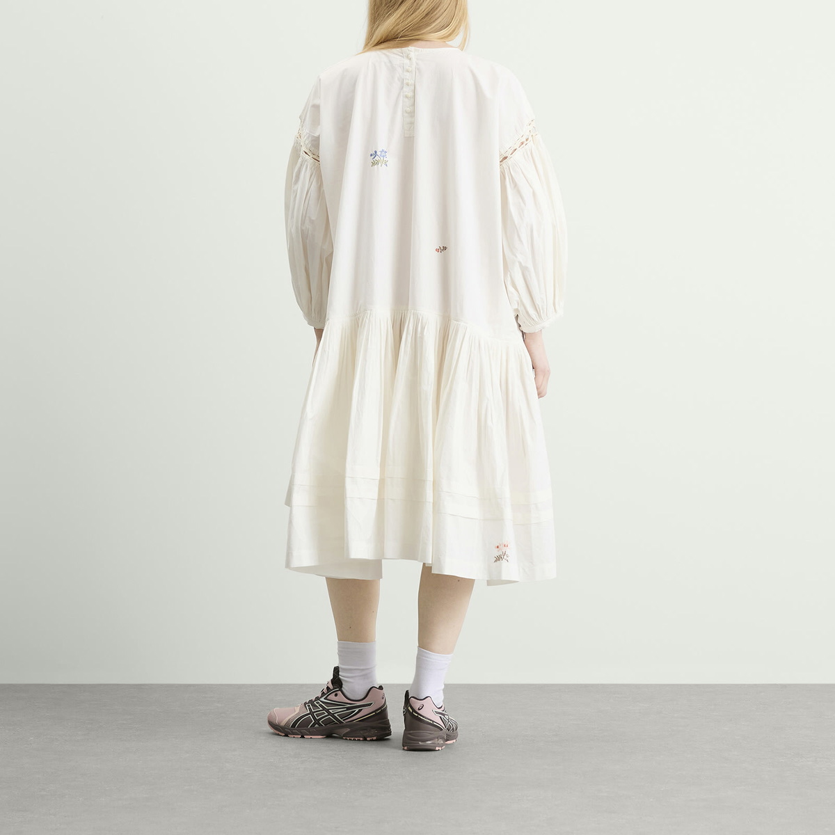 Story mfg. Women's Verity Dress in Ecru